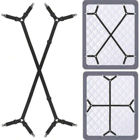 1pc Adjustable Bed Sheet Clip Holder, Anti-Slip Tablecloth Fastener, Factory Direct