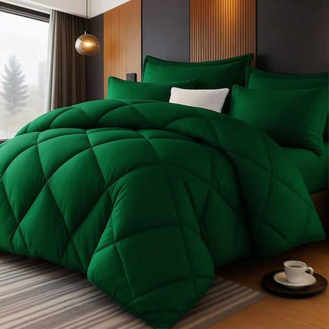 KTAbedding 2/3 PCS,Simple Diamond Grid Thick Quilt Set,For Home And Bedroom Decoration,Fluffy And Soft,All-Season Universal,Includes 1 Quilt + 1/2 Pillowcases,Ideal For Holiday Gifting