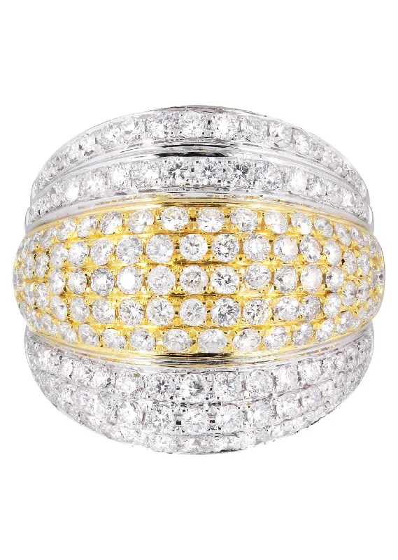 Marquise - Cut Women's Diamond Rings in Palladium for a Unique and Elongated Shape14K Ladies Diamond Cocktail Ring | 2.63 Carats | 10.51 Grams