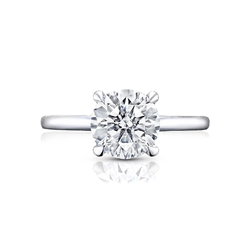 Princess - Cut Women's Diamond Rings in White Gold with a High - Clarity Diamond for a Modern LookSimply Tacori Round Solitaire Engagement Ring Setting