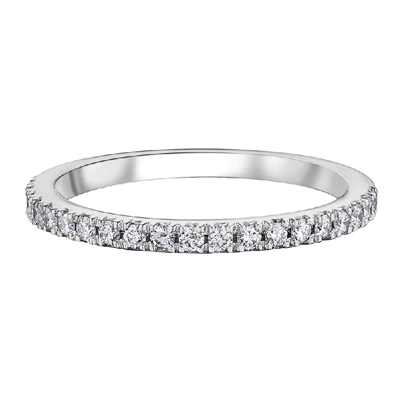 Marquise - Cut Women's Diamond Rings in Palladium for a Unique and Elongated ShapeClassic Half-Eternity Diamond Band