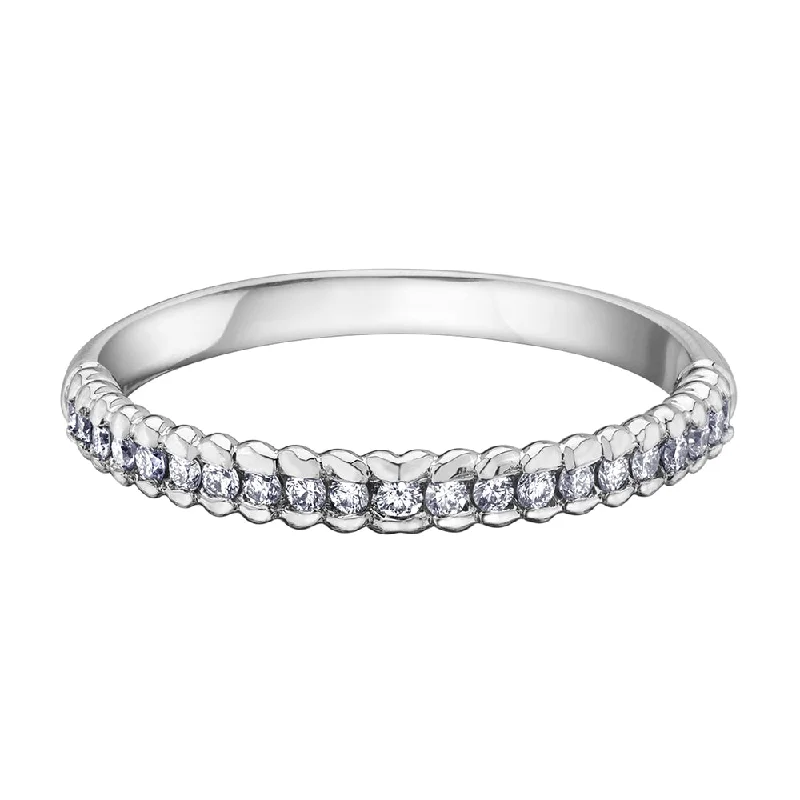 Tennis - Style Women's Diamond Rings with a Continuous Row of Diamonds for a Classic and Versatile LookEternal Flames Diamond Band