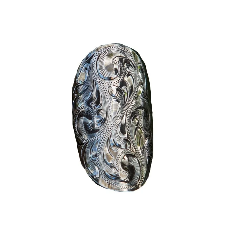 Bohemian - Style Fashion Rings with Turquoise and Silver Filigree for a Free - Spirited LookVogt Silversmiths Western Ring Womens Clara Going Out Sterling 027-131 - Silver