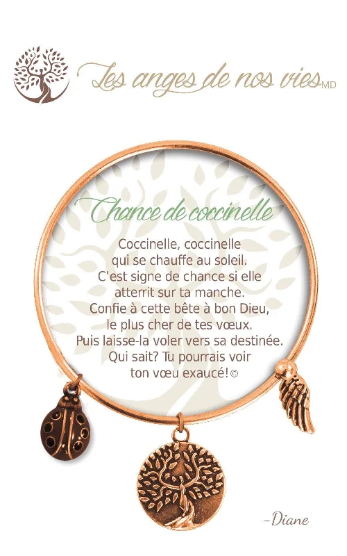 Chamm Bracelets for gift ideasChance de coccinelle: Charm Bracelet