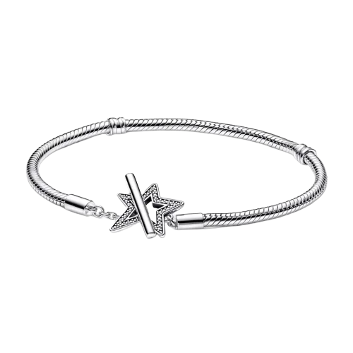 Chamm Bracelets with adjustable sizesMake a Wish Star Toggle Clasp Snake Bracelet