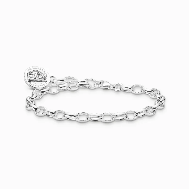 Chamm Bracelets for gift ideasCharmista HARIBO Sterling Silver Goldbears Logo Ring Bracelet X0291-001-21