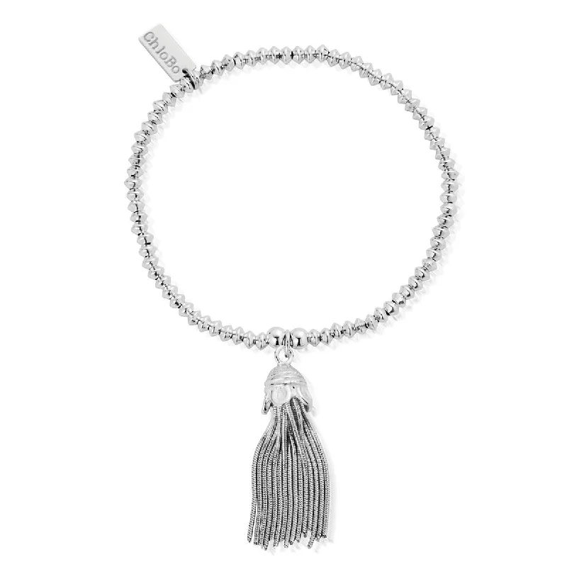 Chamm Bracelets for spiritual healingMini Disc Tassel Bracelet