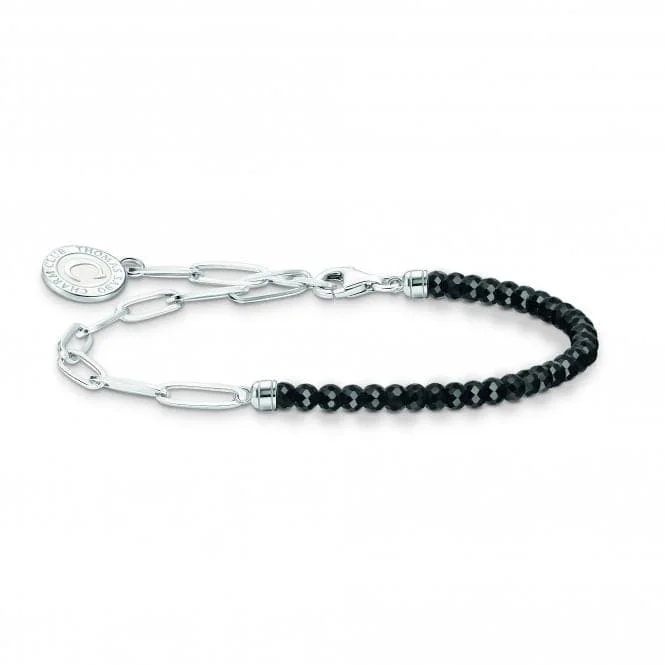 Chamm Bracelets with positive energyCharmista Black Cold Enamel Obsidian Bracelet A2131-148-11