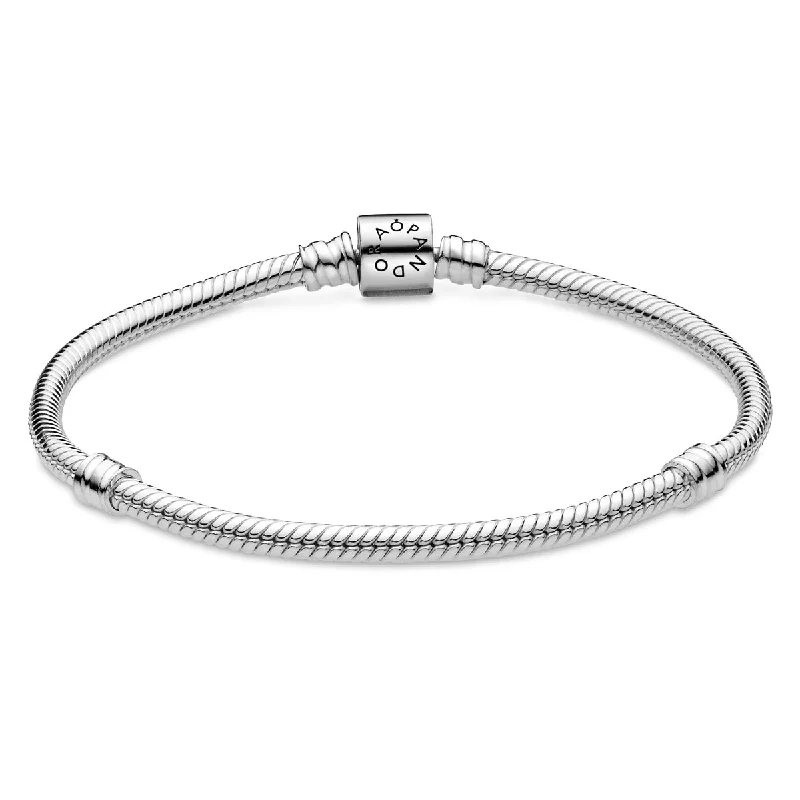 Chamm Bracelets for yoga loversPandora Moments Barrel Clasp Snake Chain Bracelet